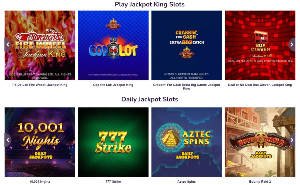 Cosmic Spins Jackpot Games