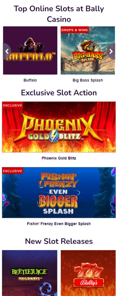 Bally Casino Slots