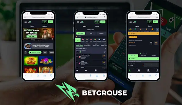 Betgrouse Mobile View