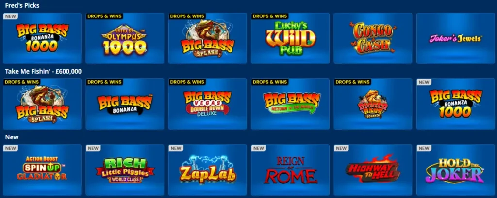 Betfred Slots