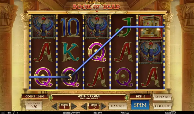 Book of Dead - Game Features, Bonuses & RTP