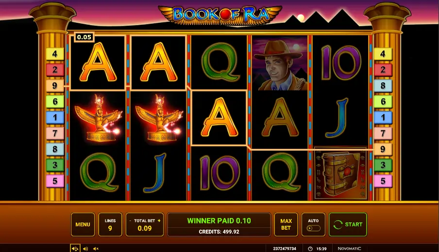 Book of Ra Play Free Demo
