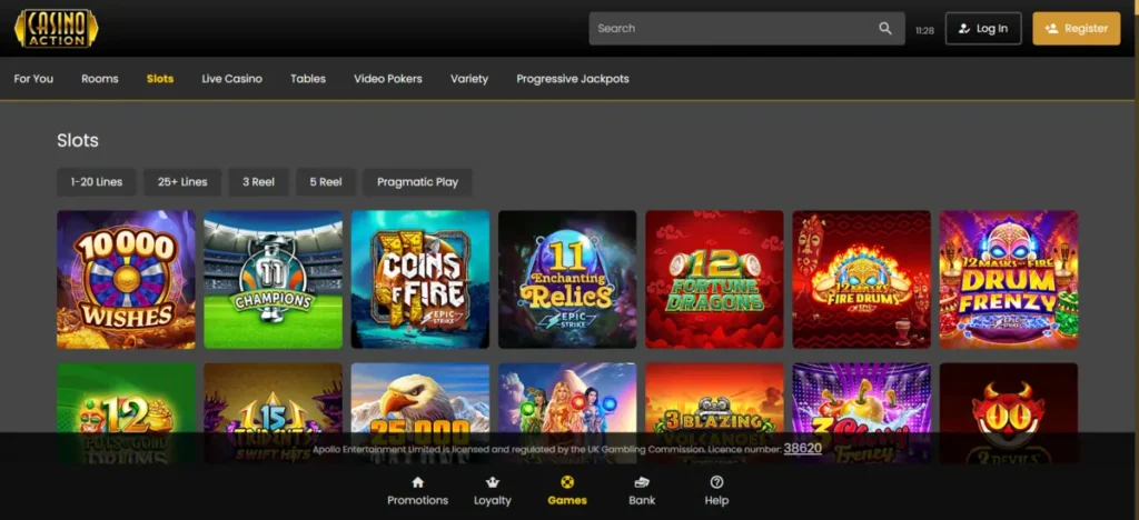 Casino Action Slots