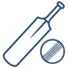 Cricket betting icon
