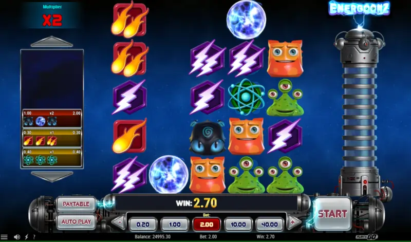 Energoonz Slot Game Free Demo Play