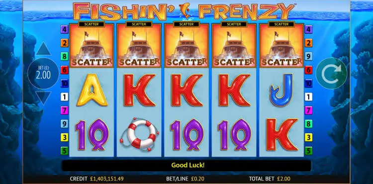 Fishin Frenzy - Bonuses