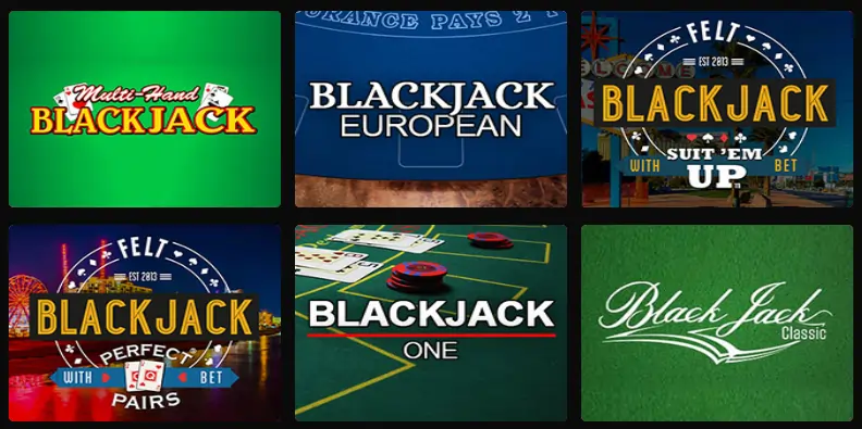Fortune Mobile Casino Table Games selection