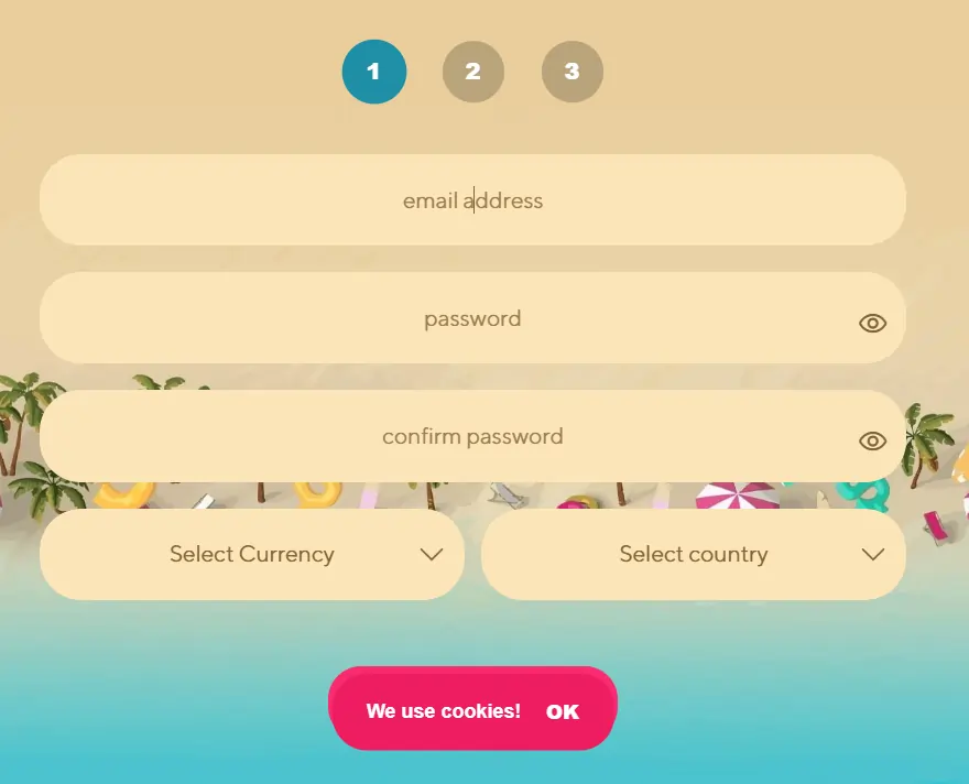 Funcasino Registration Page