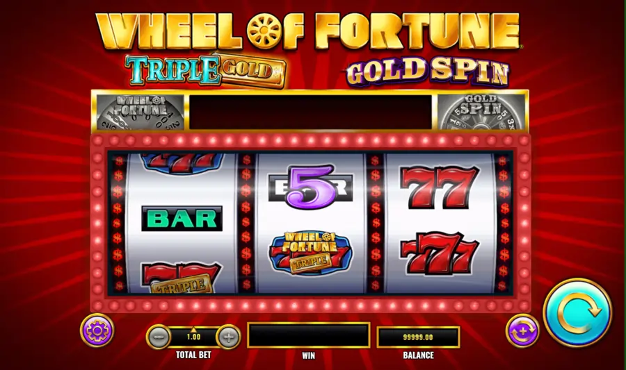 Gold Spin Slot Symbols & Paytable