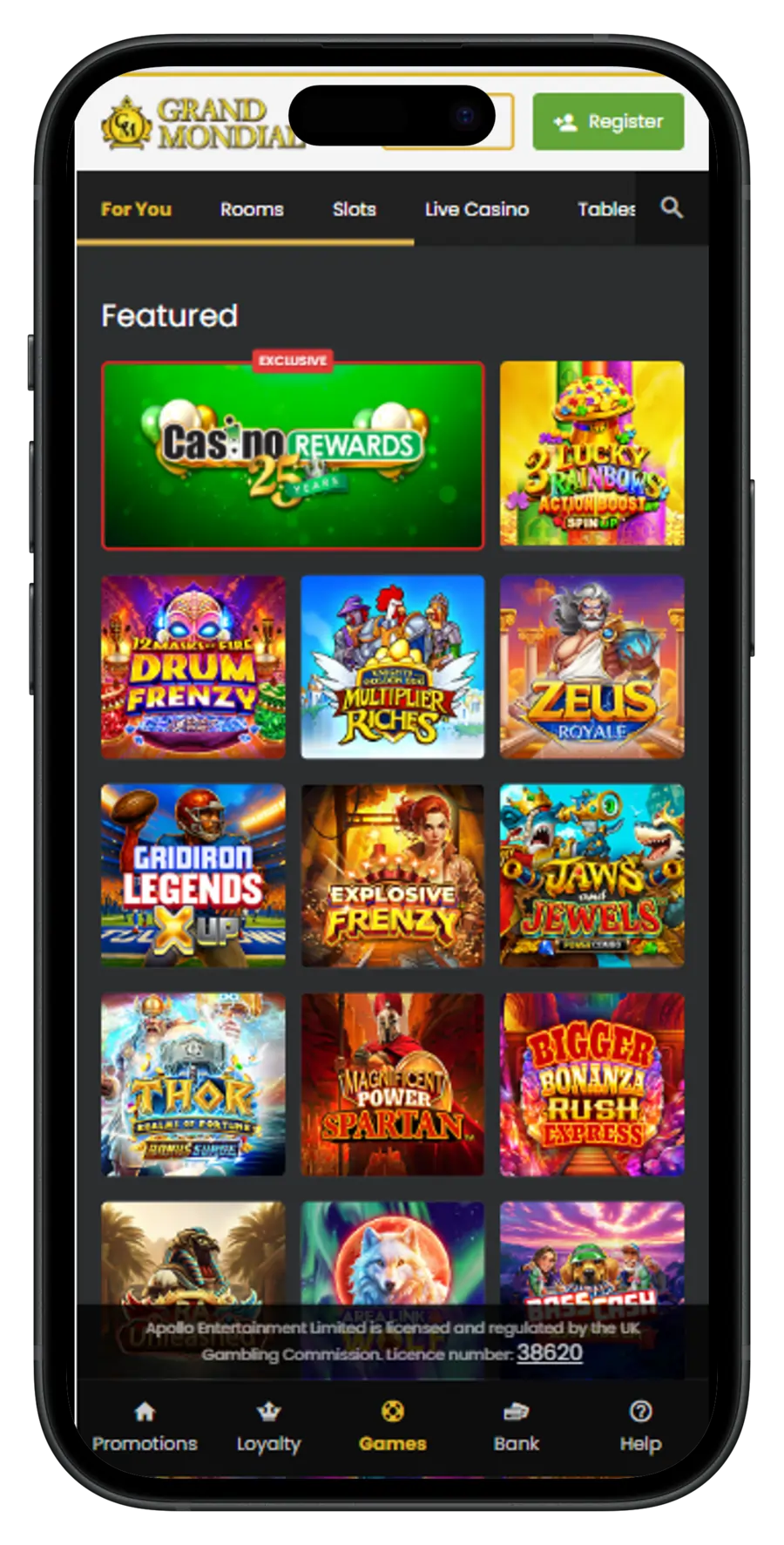 Grand Mondial Casino Mobile-portrait