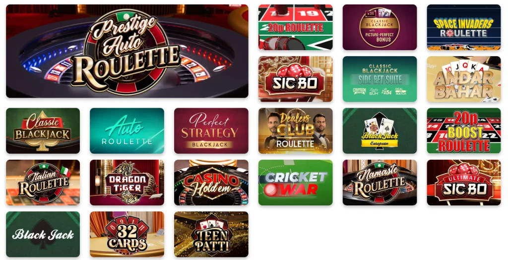 Jackpot Mobile Casino Live Casino