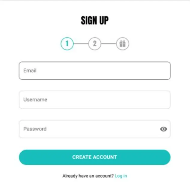 Karamba Casino Sign UP Page