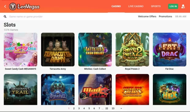 LeoVegas Slots