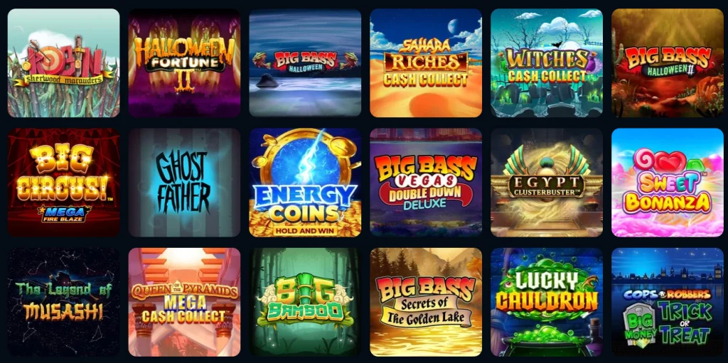 Luna Casino Slots Selection