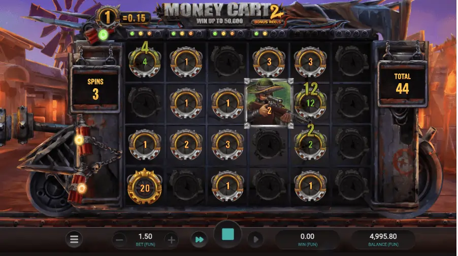 Money Cart 2 Bonus Reels Slot Review - RTP