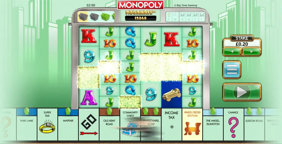 Monopoly Free Spins