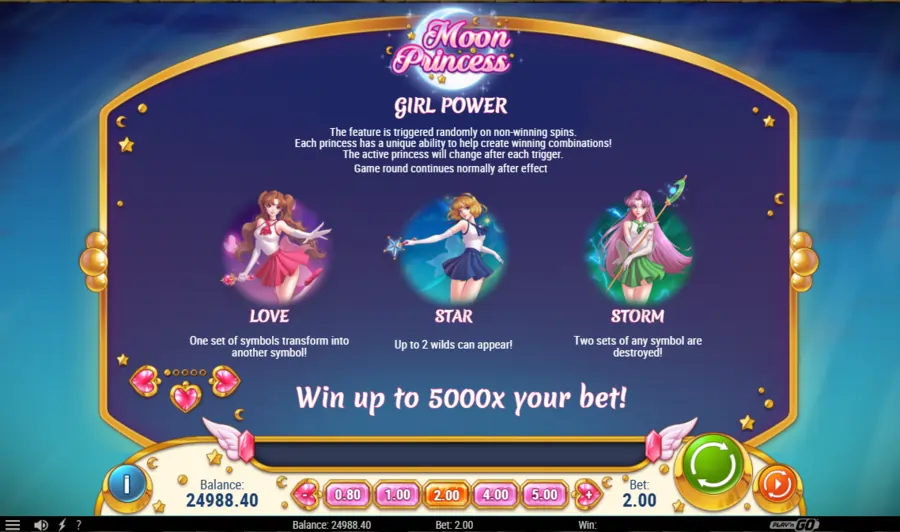 Moon Princess Free Spins Demo Play