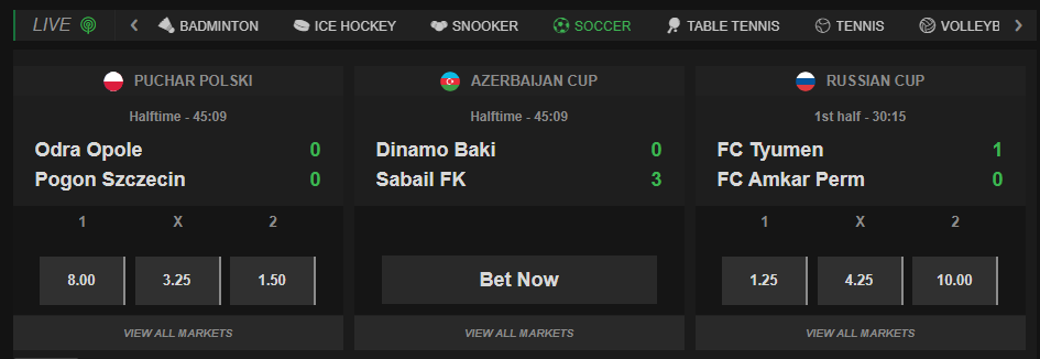 Mr Vegas Sports Live Betting