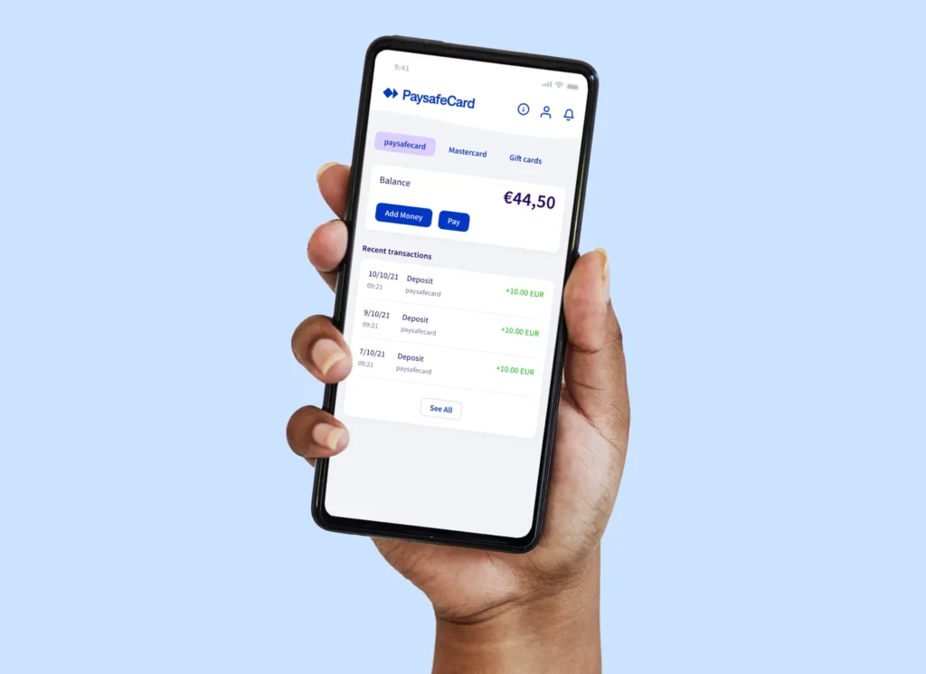 Paysafecard Banner