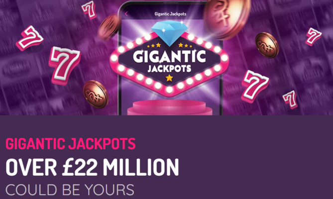 Pink Casino Gigantic Jackpots