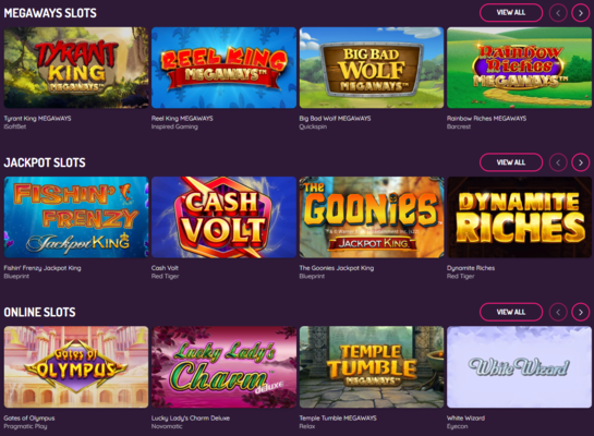 Pink Casino Slots and Jackpots