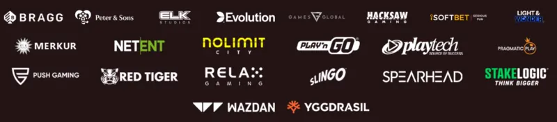 PlayOJO Game Providers
