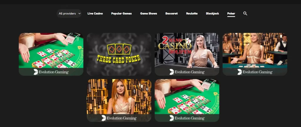 Quick Bet Casino Poker