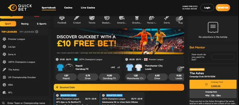 Quickbet Casino Sports Book