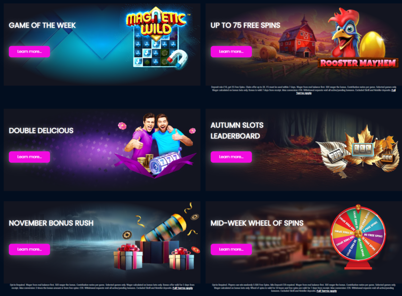Vegas Mobile Casino Reloaded Bonuses