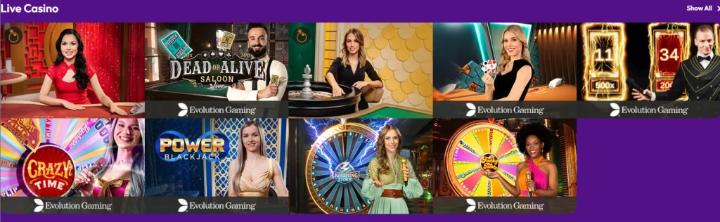 Yako Casino Live Casino