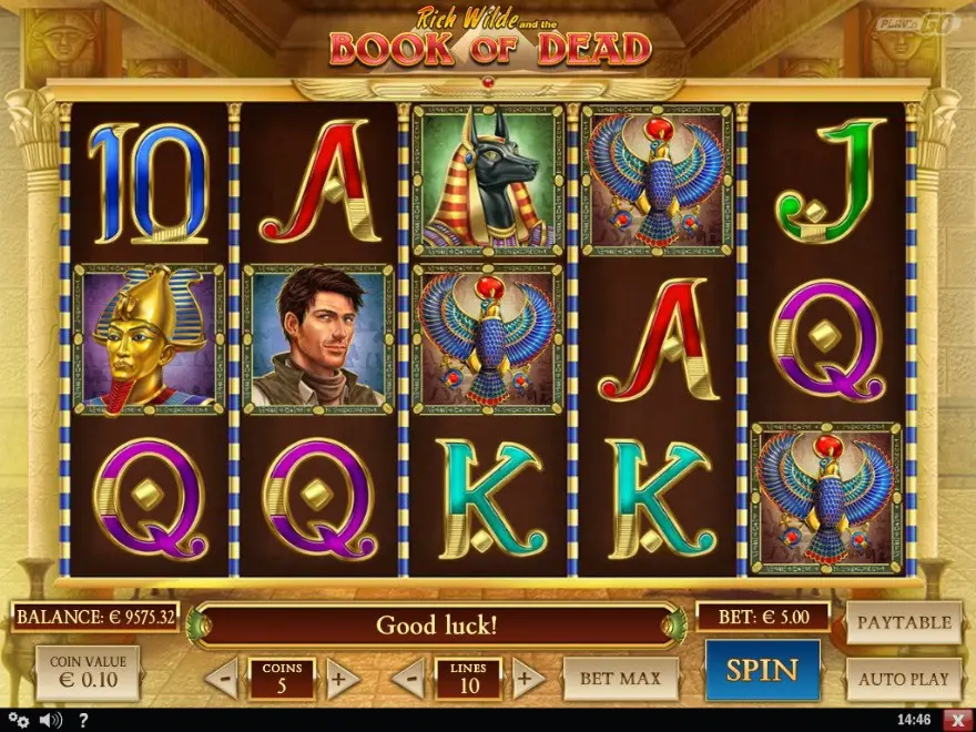 Book of Dead Game Play