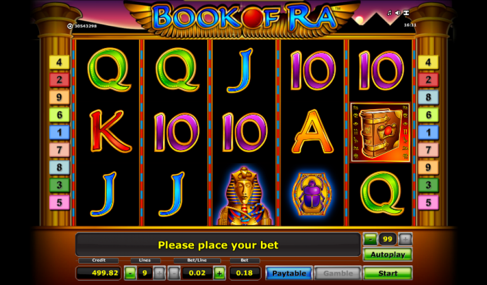 Book of Ra Slot Symbols