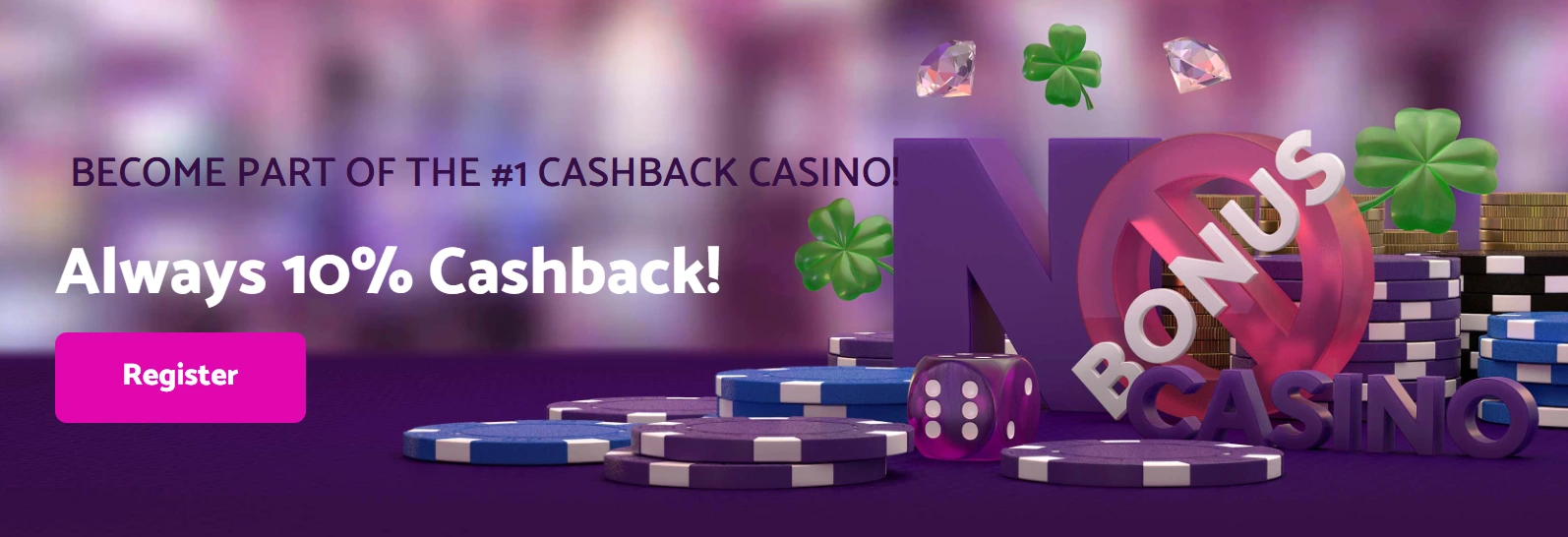 cashback no bonus casino