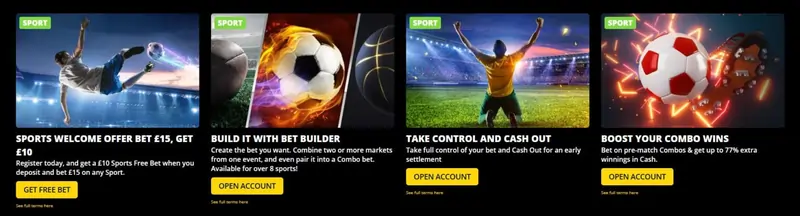 Heyspin Casino Sports bonuses