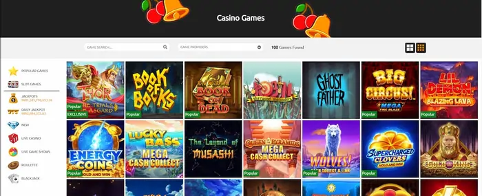 Slots and table games