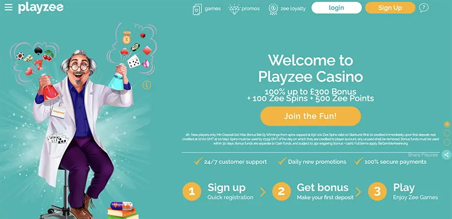 Playzee Casino Review