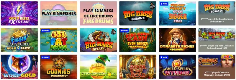 Slots and table games