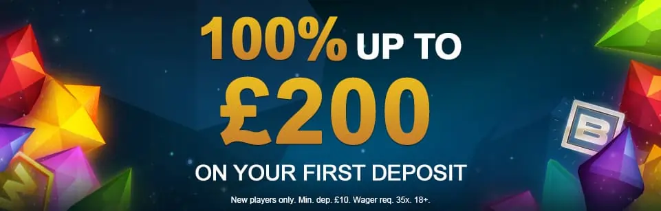 Videoslots welcome bonus
